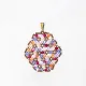 Symphony - Terence Oval-Violet Organza - 1